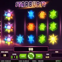 BankonBet - Starburst Slot Game - NetEnt